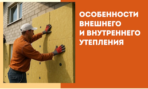 Какие особенности внешнего и внутреннего утепления в Дальнегорске