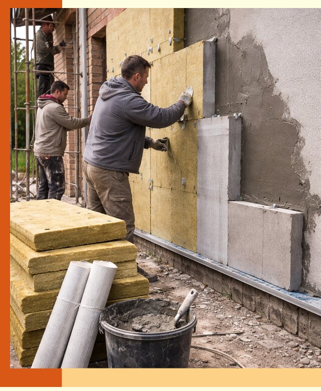 Утепление кирпичного дома под ключ в Дальнегорске