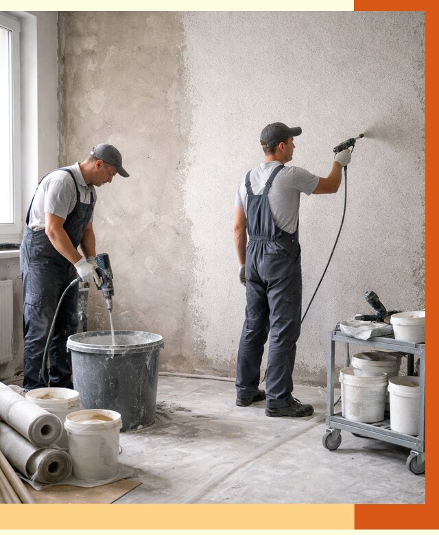 Утепление стен жидкой теплоизоляцией в Дальнегорске от 4328 руб/м² | ТепломастерДль