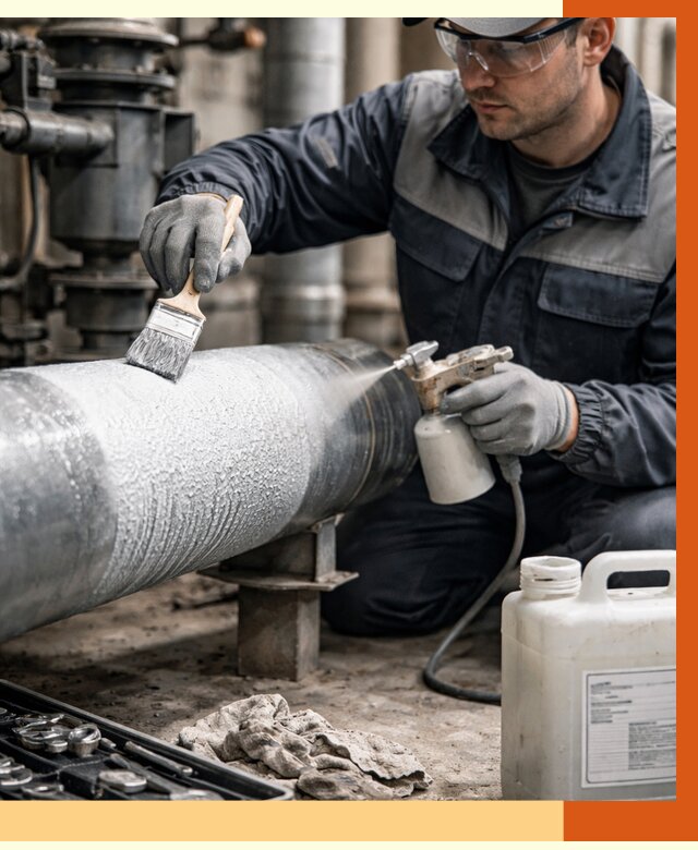 Утепление оборудования жидкой теплоизоляцией в Дальнегорске от 4637 руб. | ТепломастерДль