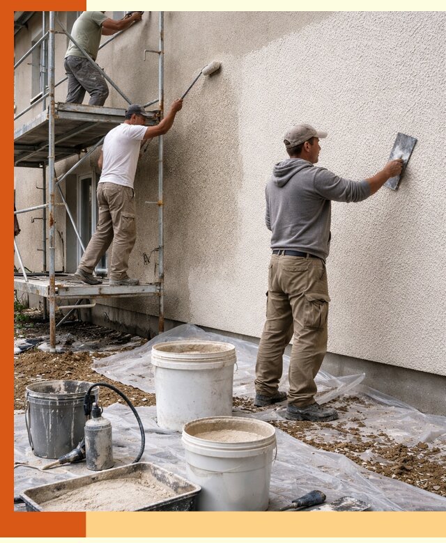 Утепление фасада жидкой пробкой в Дальнегорске