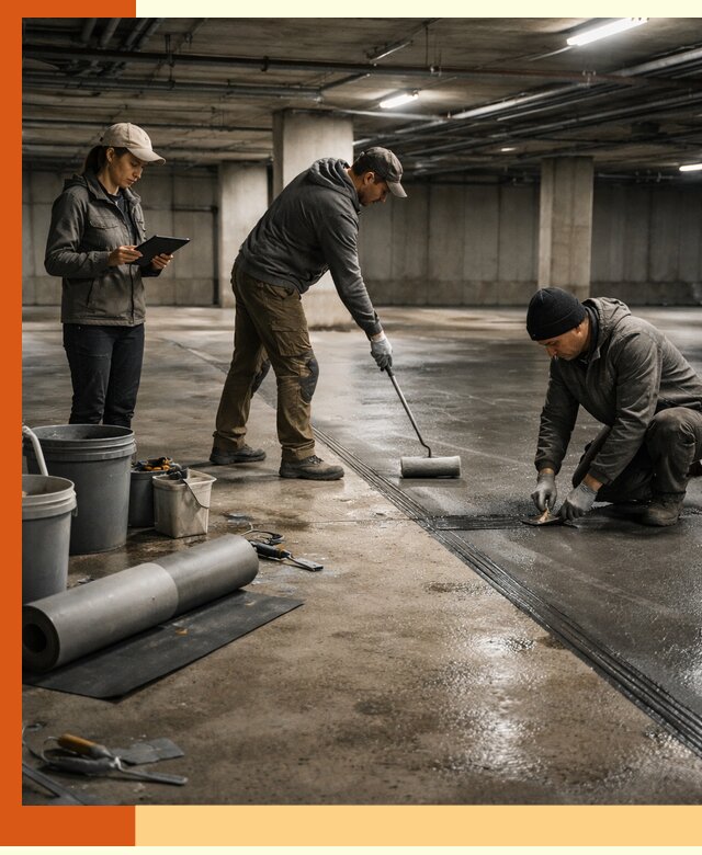 Гидроизоляция паркинга в Дальнегорске: качественная защита зданий